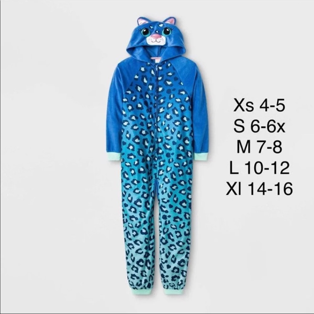 Cat & Jack onesie pajama kids girls xs s m l xl